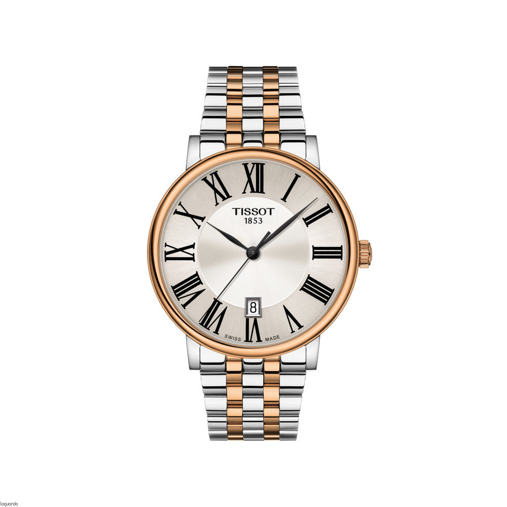TISSOT Men’s Quartz Swiss Made Stainless Steel Silver Dial 40mm Watch T122.410.22.033.00