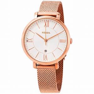 FOSSIL Jacqueline Quartz Silver Dial Ladies Watch ES4352 Hover Image
