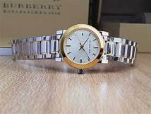BURBERRY Silver Dial Two-tone Stainless Steel Ladies Watch BU9217 Main Image
