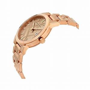 Burberry Rose Gold-Tone Dial Stainless Steel Quartz Ladies Watch BU9039