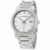 BURBERRY The City Silver Dial Stainless Steel Men's Watch BU9900