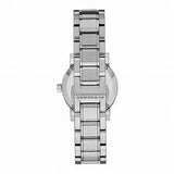 BURBERRY New Classic Silver Dial Stainless Steel Ladies Watch BU9230