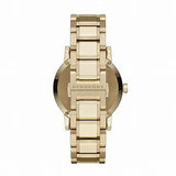 BURBERRY The City Champagne Dial Gold-tone Unisex Watch BU9033