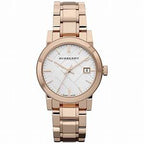Burberry Women's BU9104 Heritage Rose Gold-Plated Stainless Steel Watch