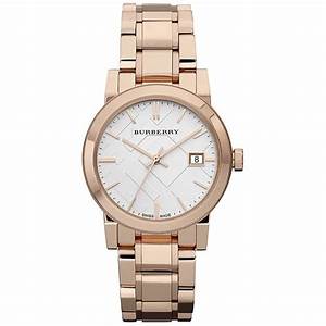 Burberry Women's BU9104 Heritage Rose Gold-Plated Stainless Steel Watch Main Image