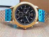 VERSACE Sport Tech Chronograph Quartz Black Dial Watch VELT00419