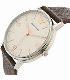 EMPORIO ARMANI Kappa Quartz White Dial Men's Watch AR11173
