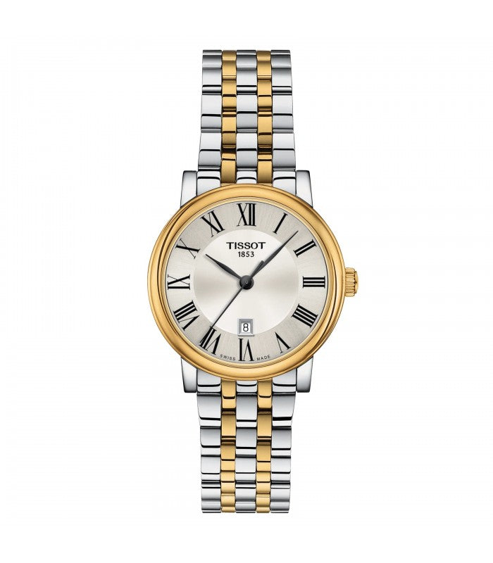 Tissot Womens Carson Stainless Steel Dress Watch