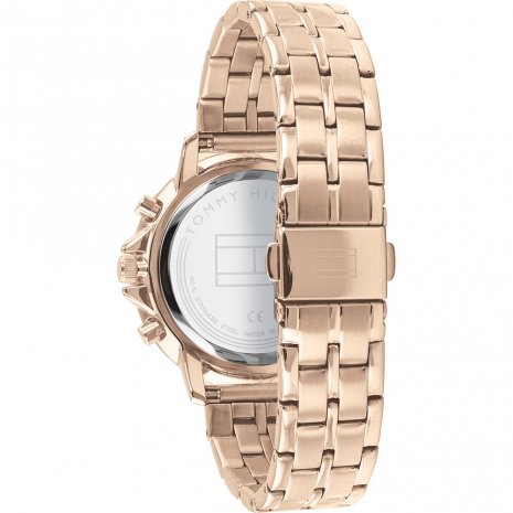 Tommy Hilfiger Women’s Quartz Stainless Steel Rose Gold Dial 38mm Watch 1782190