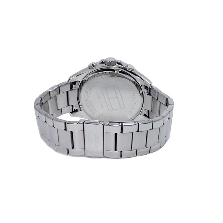 Tommy Hilfiger Men’s Quartz Stainless Steel Black Dial 46mm Watch 1791120