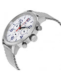 Tommy Hilfiger Men’s Quartz Stainless Steel White Dial 46mm Watch 1791233