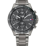 Tommy Hilfiger Men’s Quartz Stainless Steel Gray Dial 46mm Watch 1791719