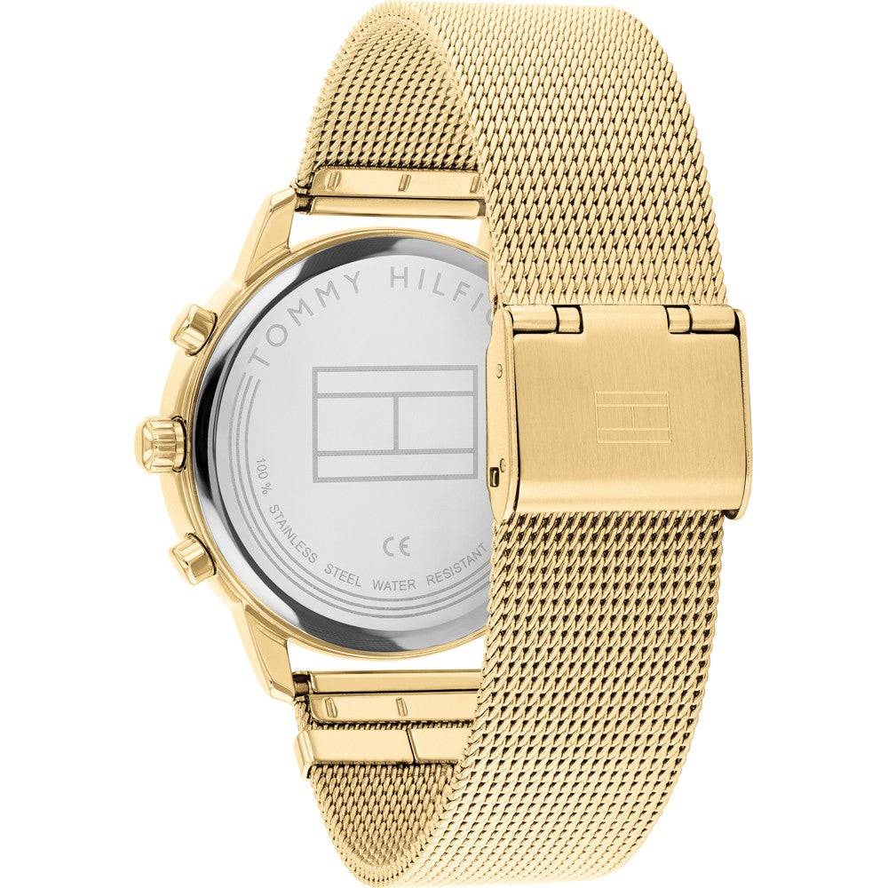Tommy Hilfiger Women’s Quartz Stainless Steel Gold Dial 38mm Watch 1782302