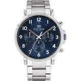Tommy Hilfiger Men’s Quartz Silver Stainless Steel Blue Dial 44mm Watch 1791979