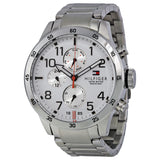 TOMMY HILFIGER Multi-Function White Dial Men's Watch 1791140