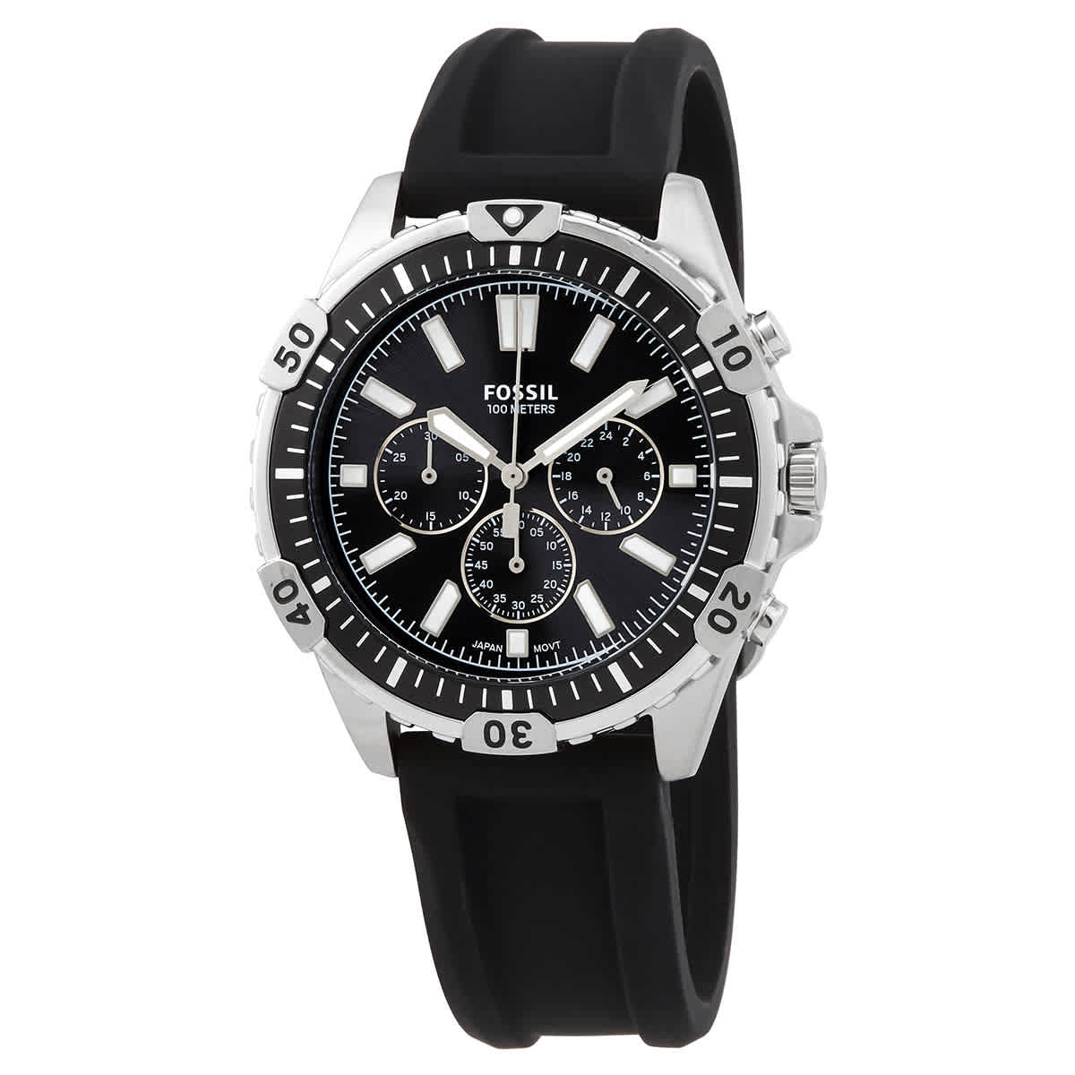 FOSSIL Garrett Chronograph Quartz Black Dial Men's Watch FS5624