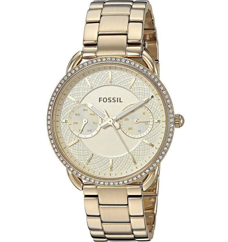 Fossil Women’s Quartz Stainless Steel White Dial 35mm Watch ES4263