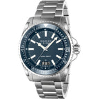 Gucci Men’s Swiss Made Quartz Stainless Steel Blue Dial 45mm Watch YA136203